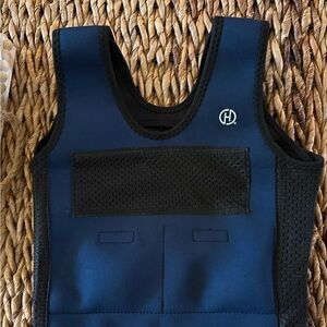 Harkla Weighted Vest Kids Navy Blue and Black Vest
